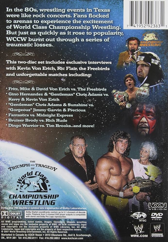 Amazon.com: WWE The Triumph And Tragedy Of World Class